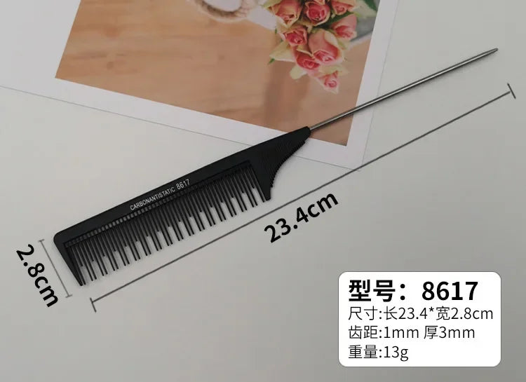 Professional Stainless Steel Hair Comb-6