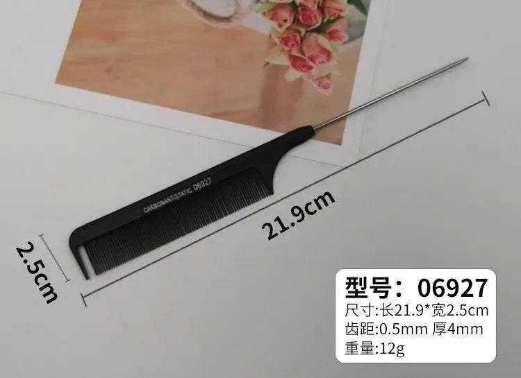 Professional Stainless Steel Hair Comb-8