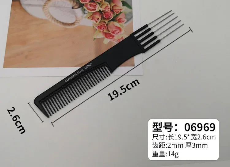Professional Stainless Steel Hair Comb-5