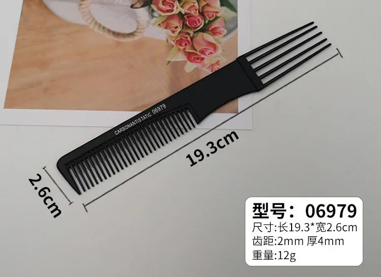 Professional Stainless Steel Hair Comb-7