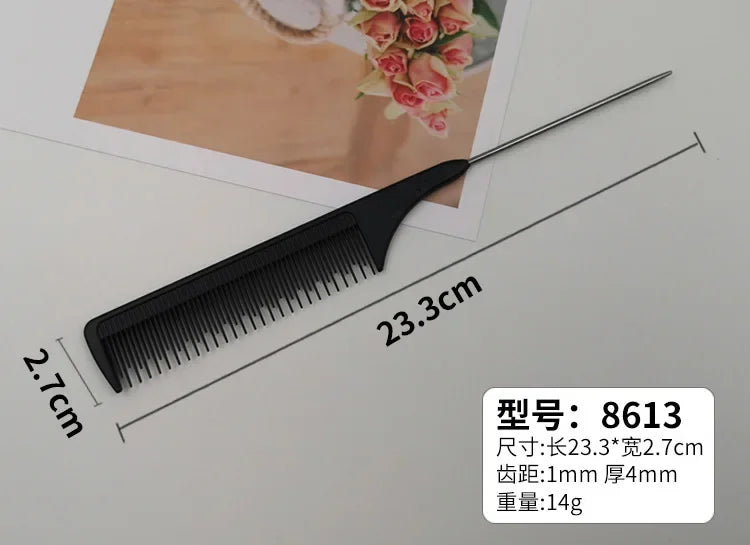 Professional Stainless Steel Hair Comb-9